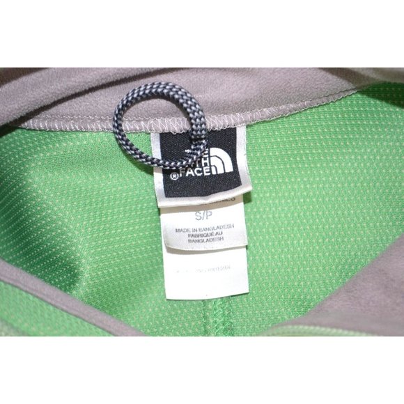 THE NORTH FACE Women's Full Zip Windwall Soft Shell Jacket SIZE SMALL Green - Picture 7 of 7